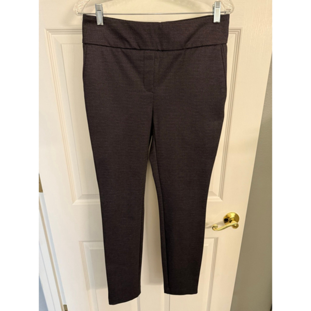 Dalia pull on dress pants gray size Medium